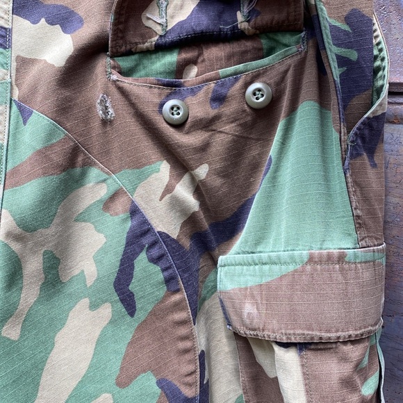 Camouflage military combat pants med long trousers hot weather woodland national - Picture 7 of 13